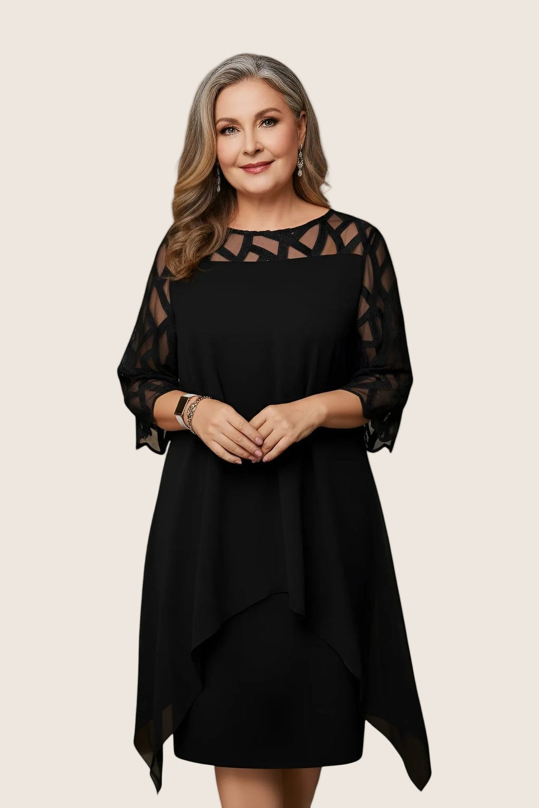 Madumali - Rochie Midi Elegantă și Confortabilă