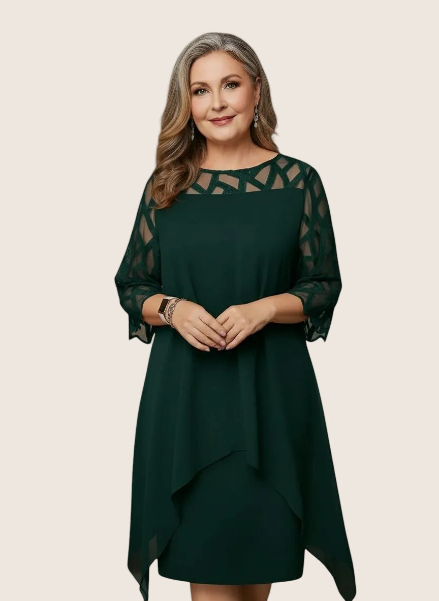 Madumali - Rochie Midi Elegantă și Confortabilă