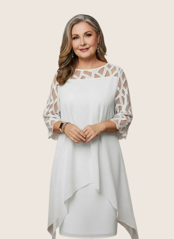 Madumali - Rochie Midi Elegantă și Confortabilă