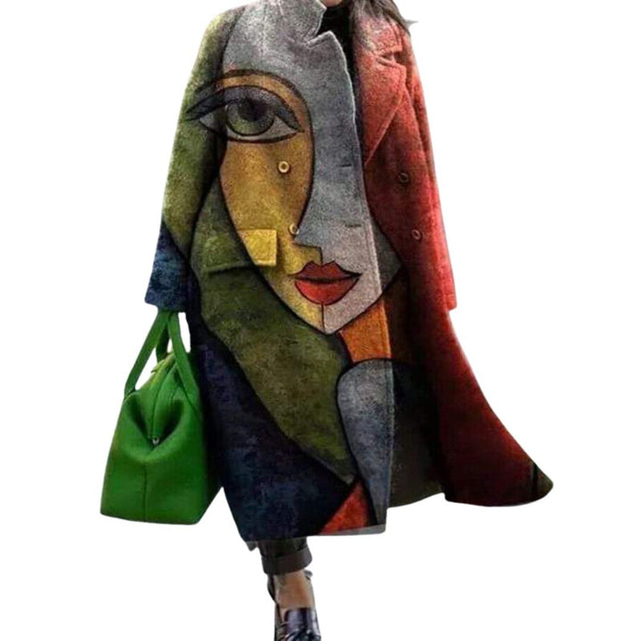 Orsolya - Palton Cu Mâneci Lungi și Buzunare