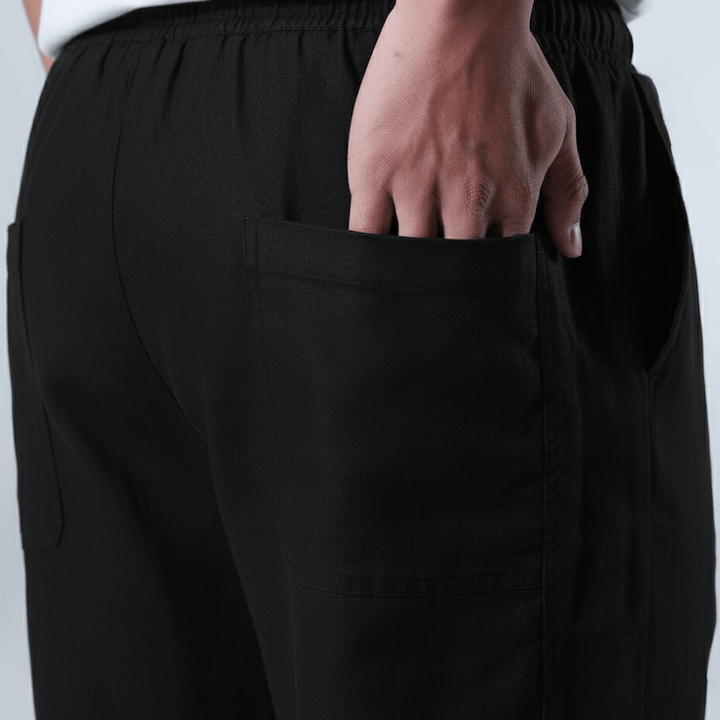 Joael – Pantaloni Cu Talie Reglabilă Prin Șnur