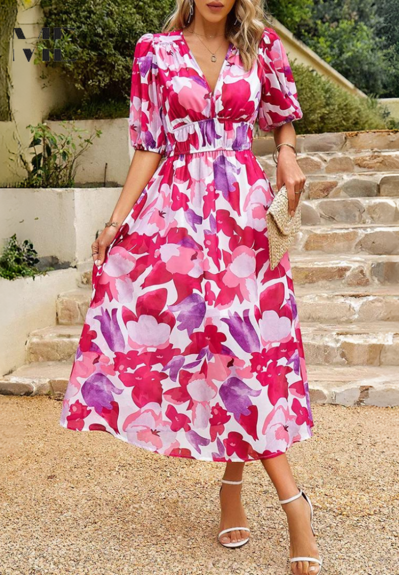 Hannah - Rochie Florală