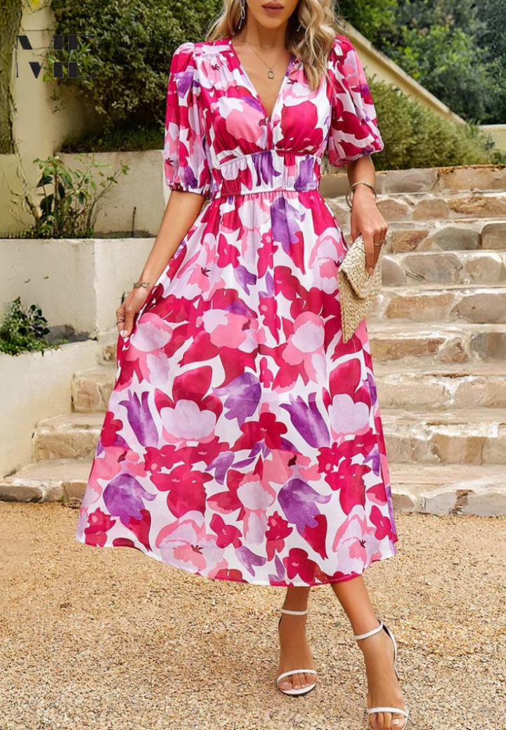Hannah - Rochie Florală