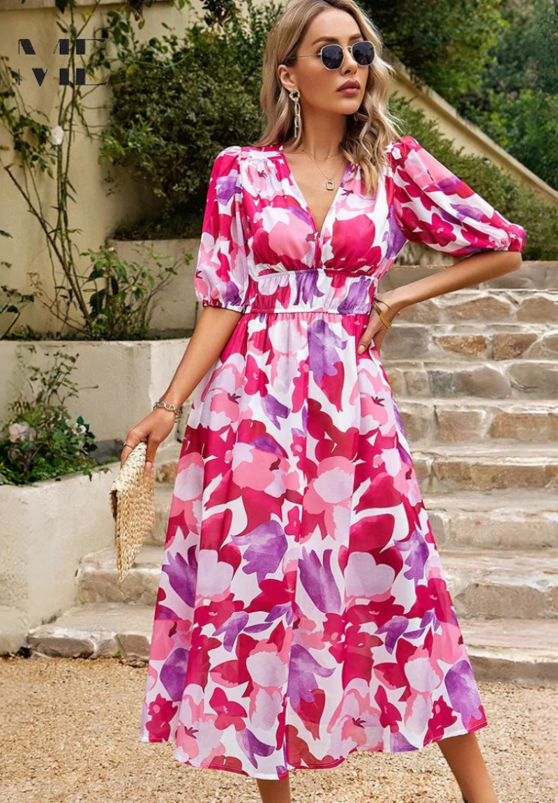 Hannah - Rochie Florală