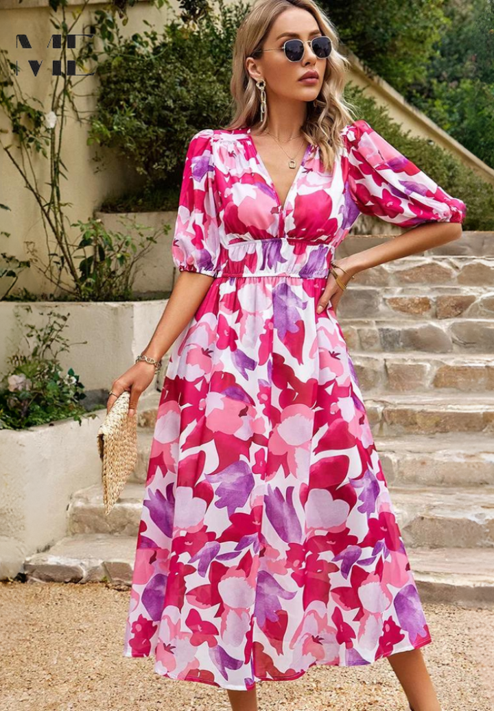 Hannah - Rochie Florală