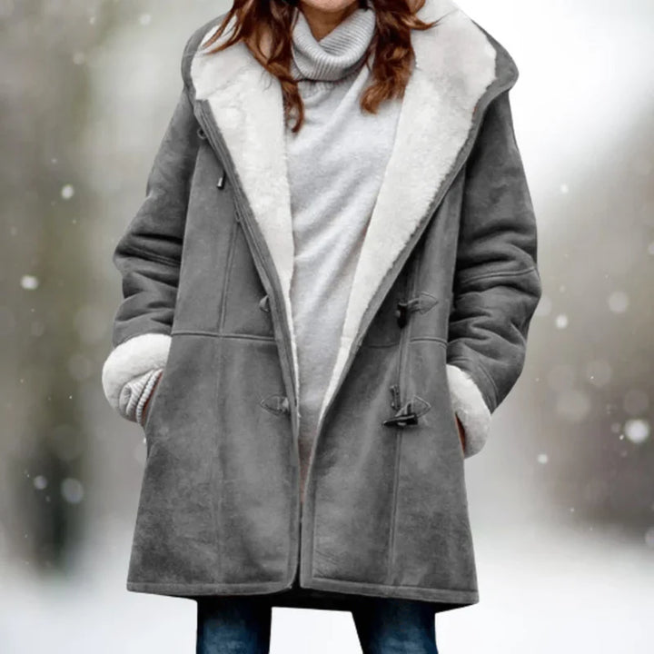 Adelaida - Palton Cald și Elegant Din Fleece