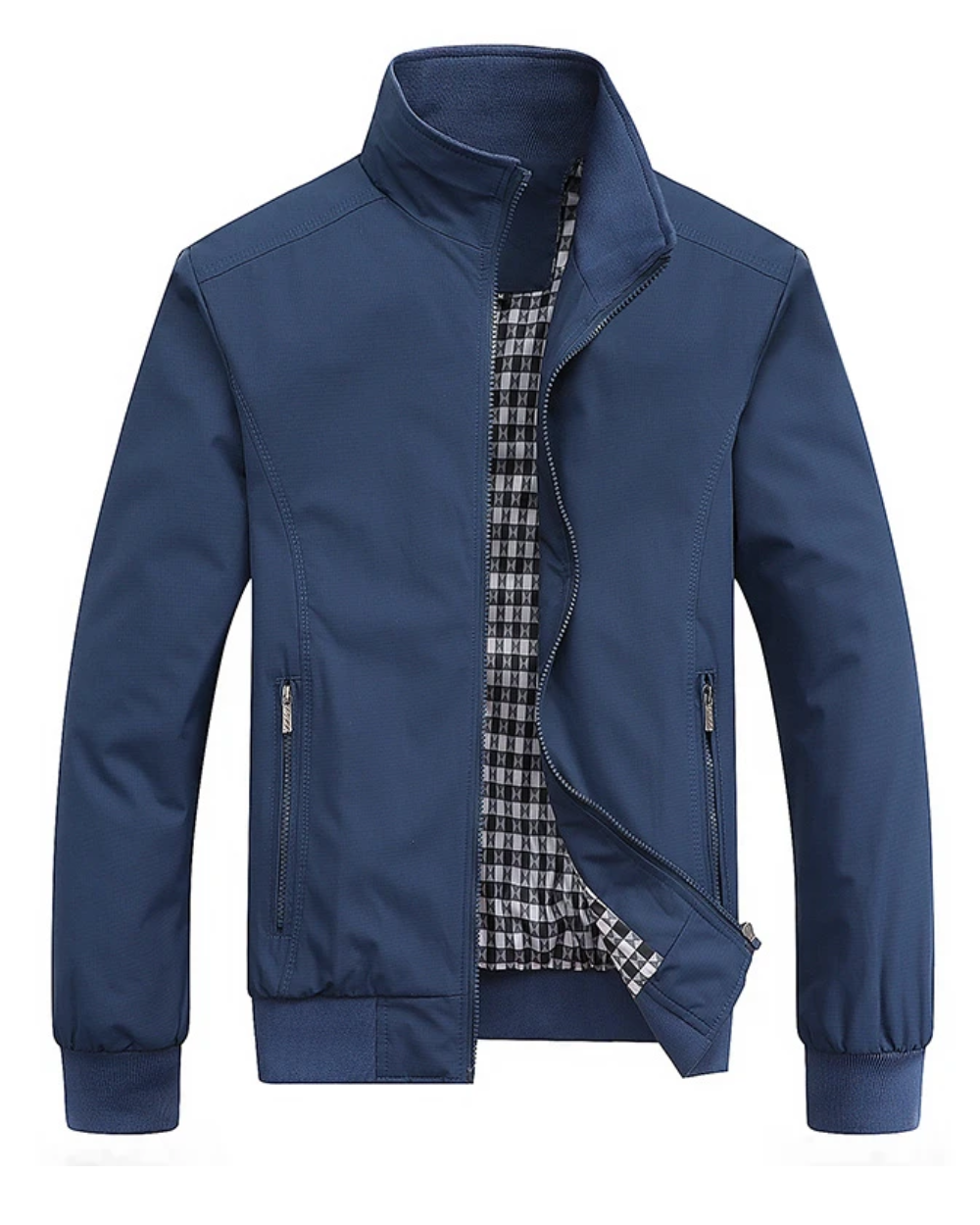 Malaj - Jachetă Bomber Elegantă în Stil Harrington