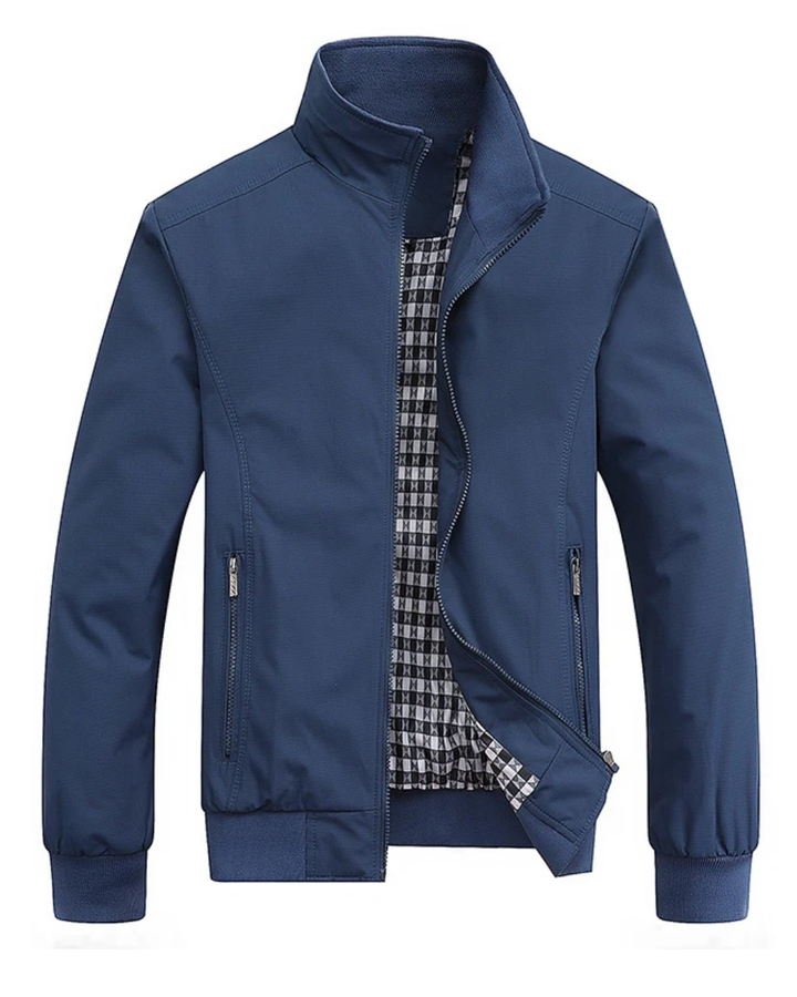 Malaj - Jachetă Bomber Elegantă în Stil Harrington