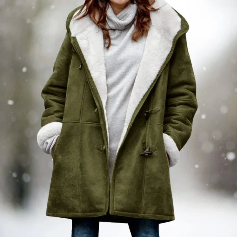 Adelaida - Palton Cald și Elegant Din Fleece