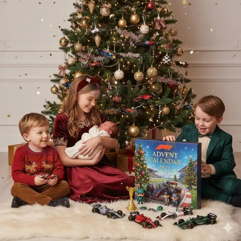 TurboTrack -  Calendarul Adventului F1 Curse 2025