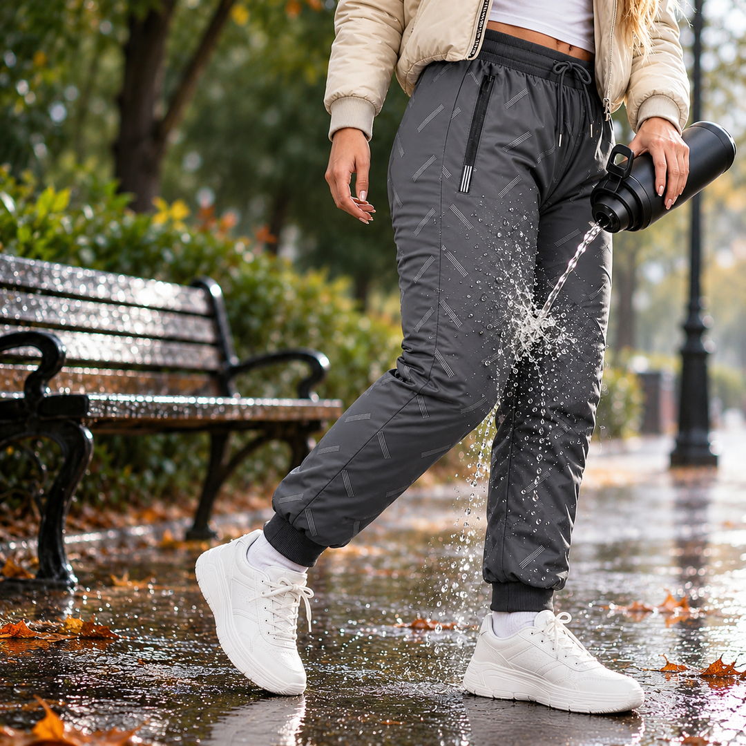 Kervina – Pantaloni Sport Cu Croială Lejeră Și Căptușeală Din Sherpa