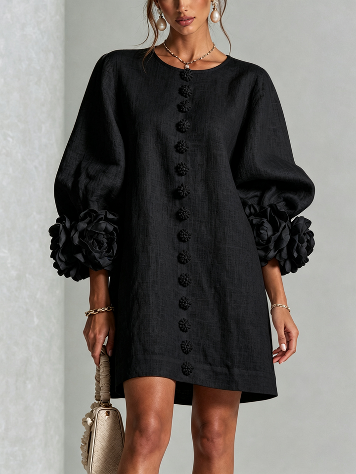 Hinan - Rochie Mini Cu Imprimeu Floral