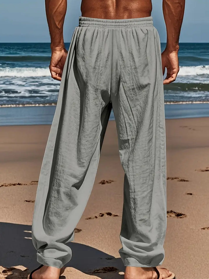 Babaev - Pantaloni Eleganți Din In