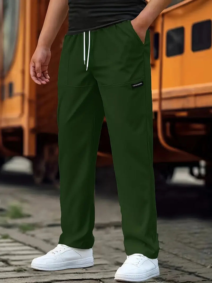 Travys - Pantaloni Sportează Casual Cu Buzunare