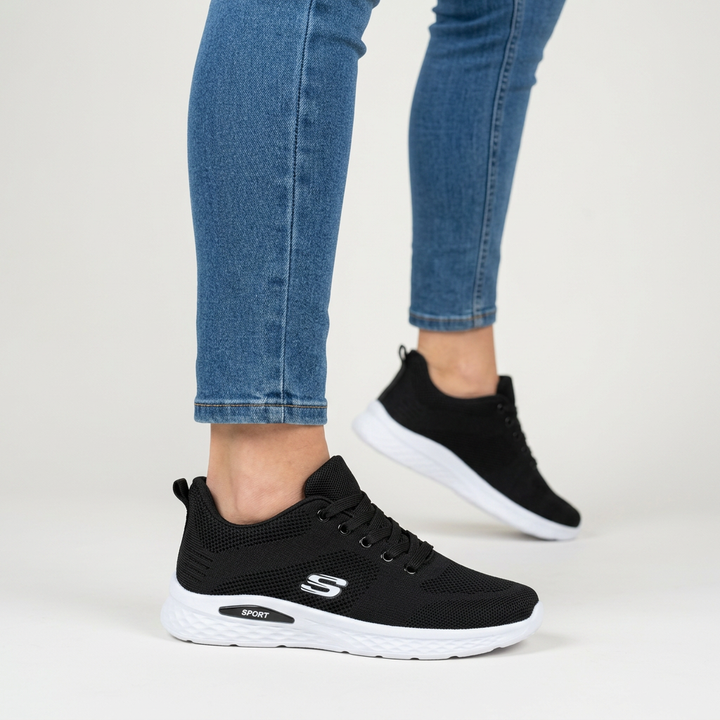 Alixia - Adidași Confortabili Cu Șireturi