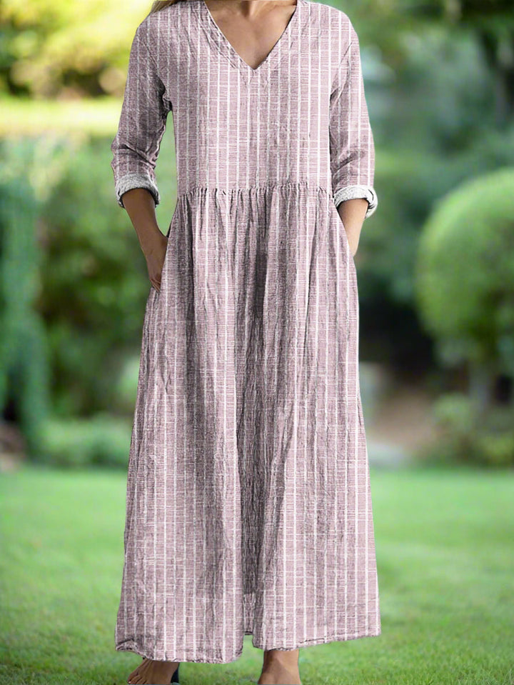 Gregoria - Rochie Casual Cu Dungi