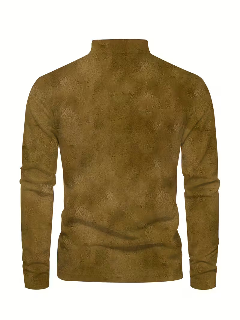 Giles - Cămașă Elegantă Cu Imprimeu 3D Cu Barcă Cu Pânze