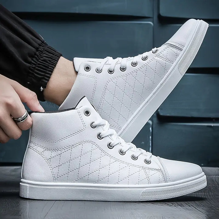 Gayle - Adidași Casual Cu Model în Carouri cu Talpă Medie