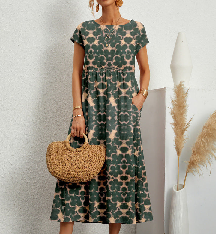 Deborah - Rochie Elegantă cu Imprimeu Floral