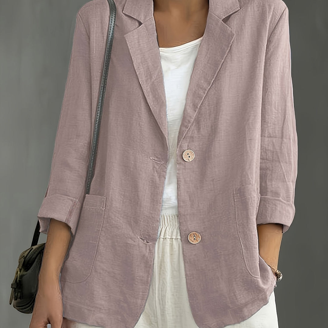 Jayde – Blazer Elegant Din Bumbac