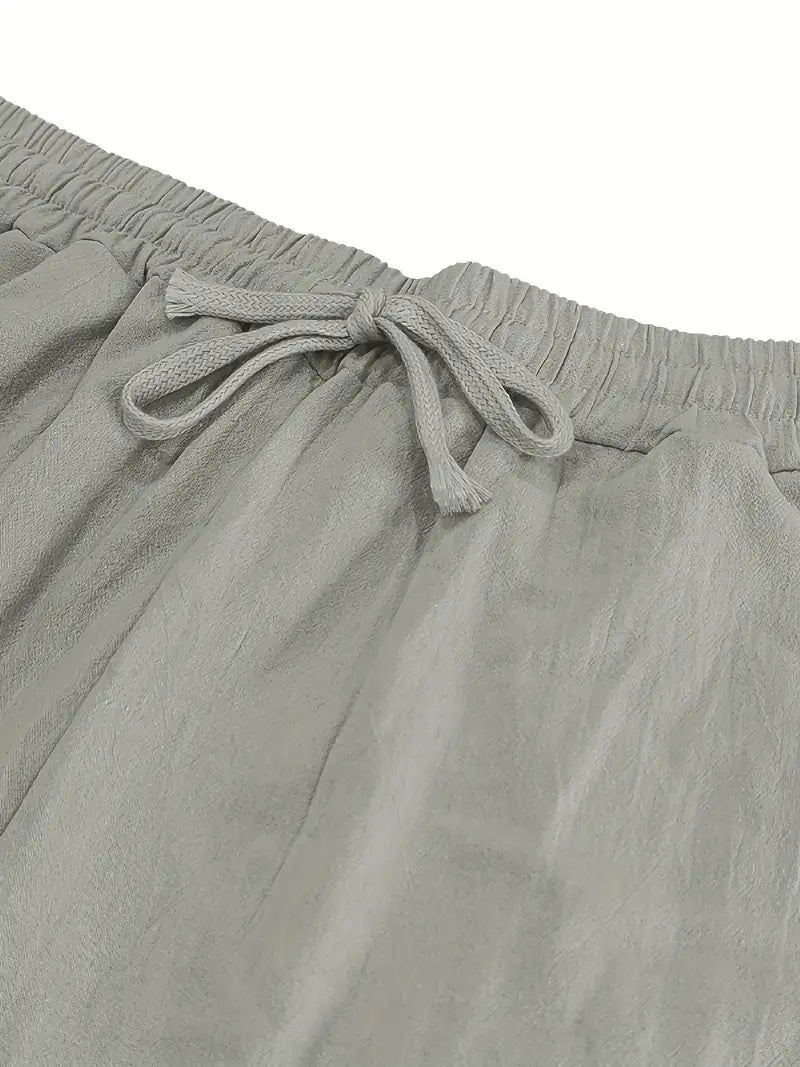 Babaev - Pantaloni Eleganți Din In
