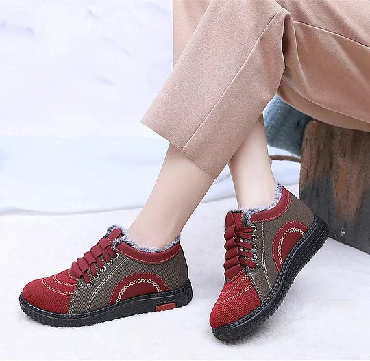 Triss - Cizme De Iarnă Din Bumbac Cu Căptușeală Din Fleece