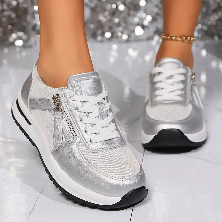 Maila - Adidași Confortabili Cu Fermoar Lateral