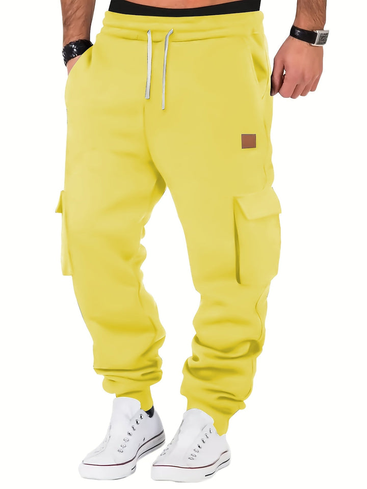 Daan - Pantaloni Jogger Cargo Cu Buzunare Multiplu