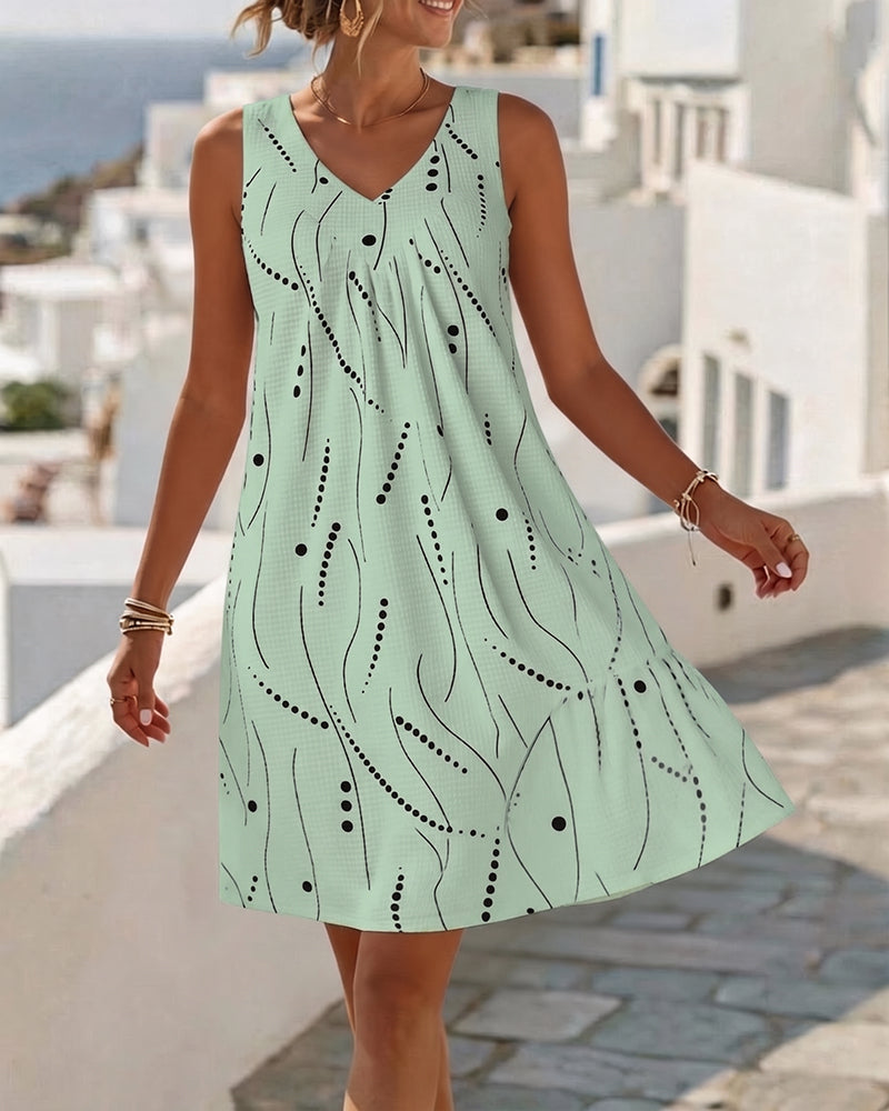 Lalesca – Rochie Midi Fără Mâneci