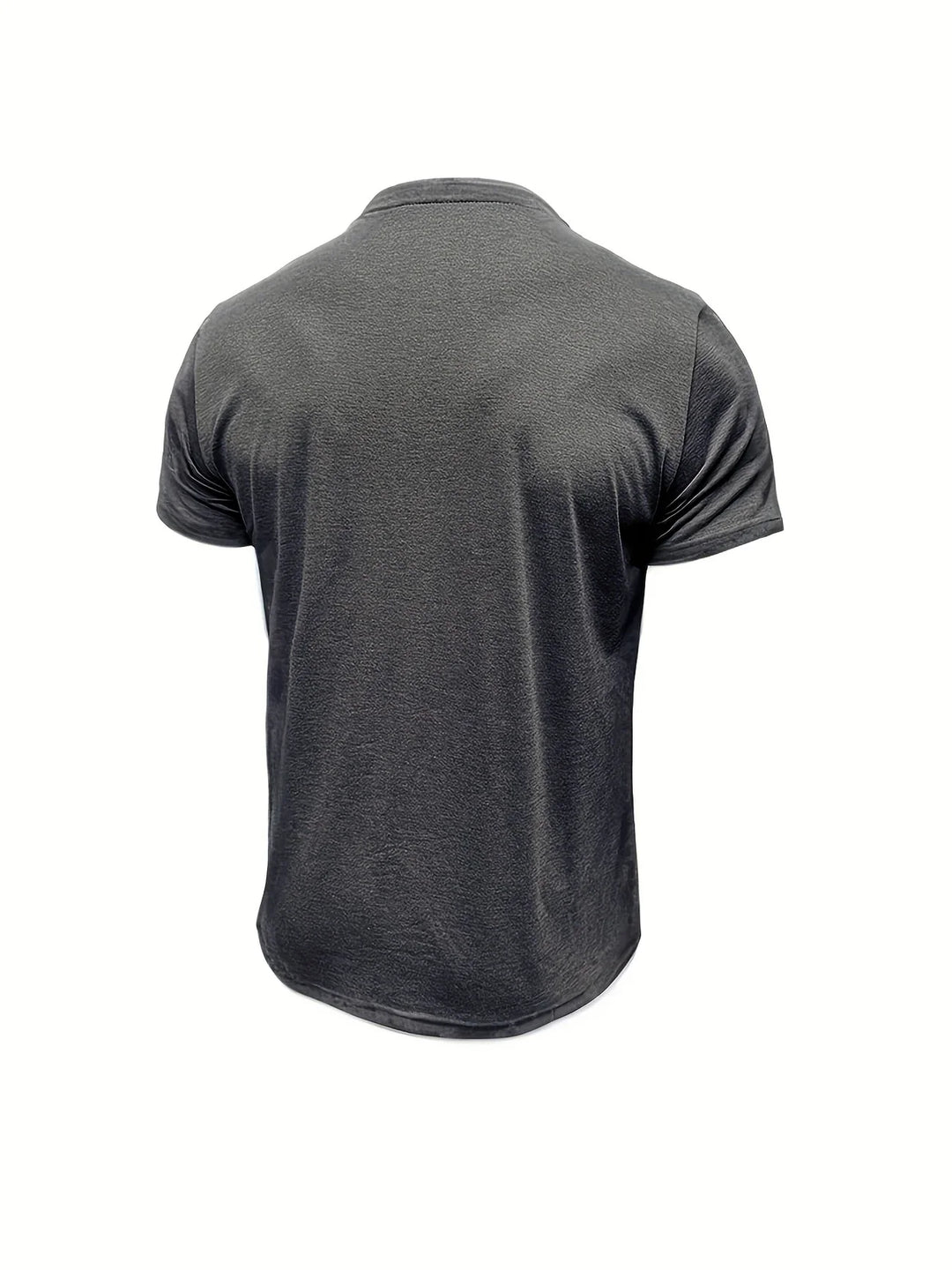 Saxon - Tricou Elegant Cu Guler Rotund și Buzunar