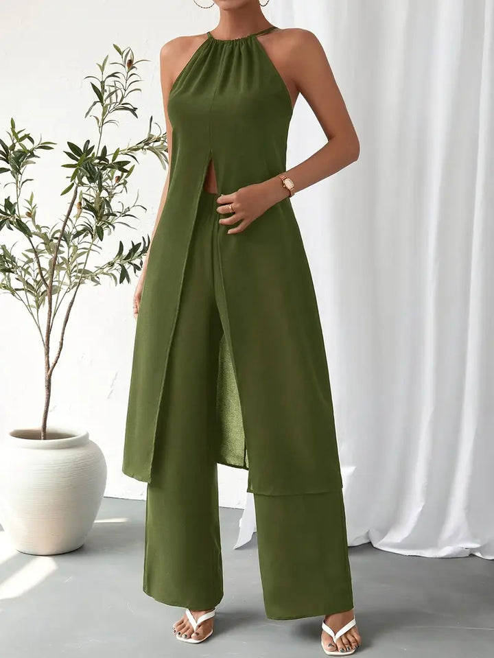 Eirini - Setează Elegante Din Două Piese Fără Mâneci