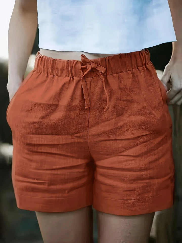 Niamh - Pantaloni Scurți Casual De Vară Cu Buzunar