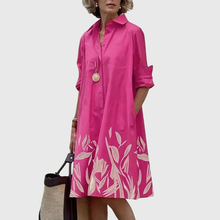 Oshadi - Rochie Mini Elegantă cu Buzunar