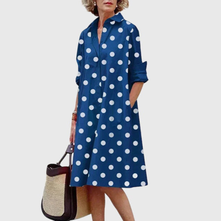 Oshadi - Rochie Mini Elegantă cu Buzunar