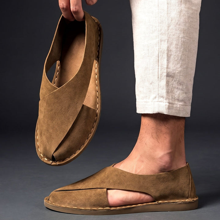 Jasprit - Mule Elegante Din Piele De Căprioară