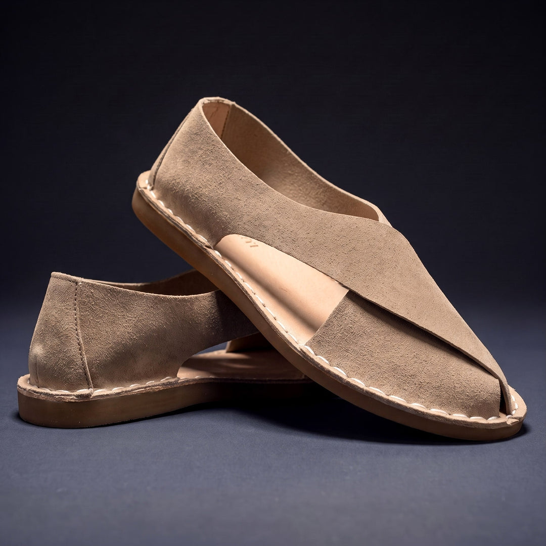 Jasprit - Mule Elegante Din Piele De Căprioară