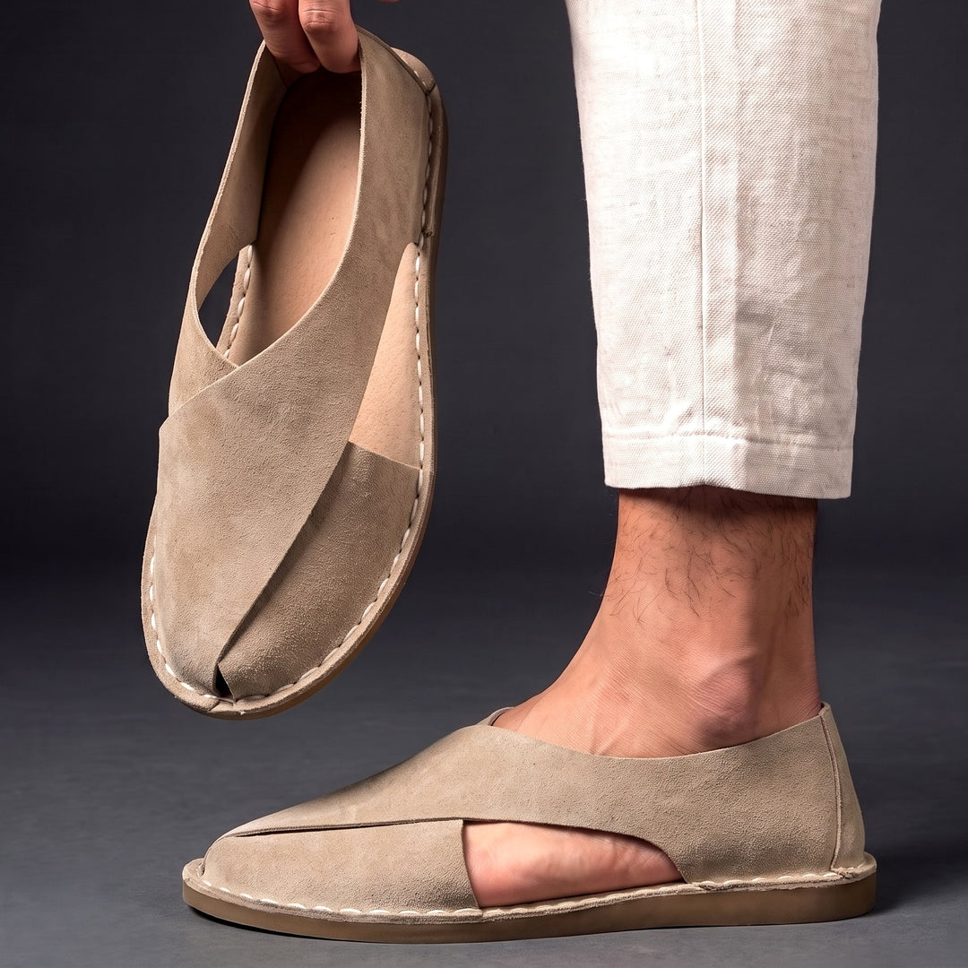 Jasprit - Mule Elegante Din Piele De Căprioară