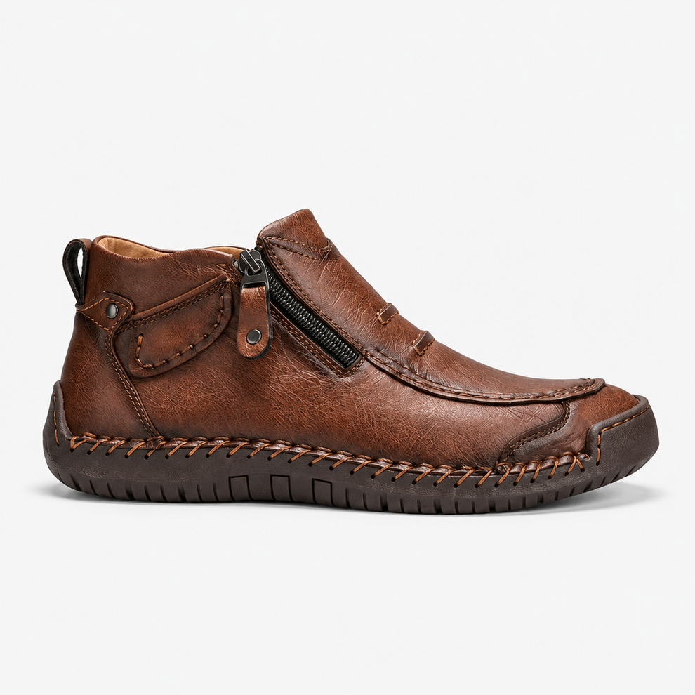 Aedrian - Pantofi Premium Cu Fermoar Lateral