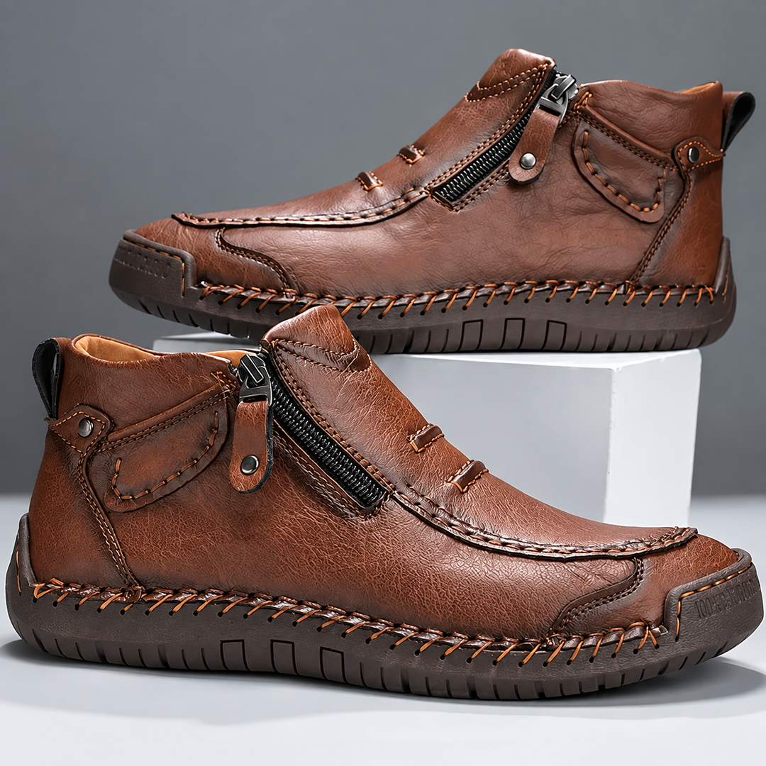Aedrian - Pantofi Premium Cu Fermoar Lateral