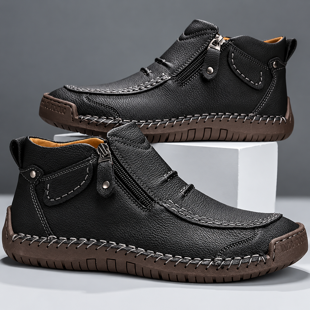 Aedrian - Pantofi Premium Cu Fermoar Lateral