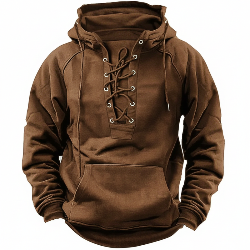 Hovav - Hanorac Cu Mâneci Lungi și șireturi