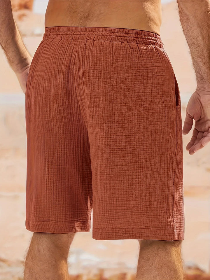 Bancroft - Pantaloni Scurți Eleganți Largi Cu Buzunare
