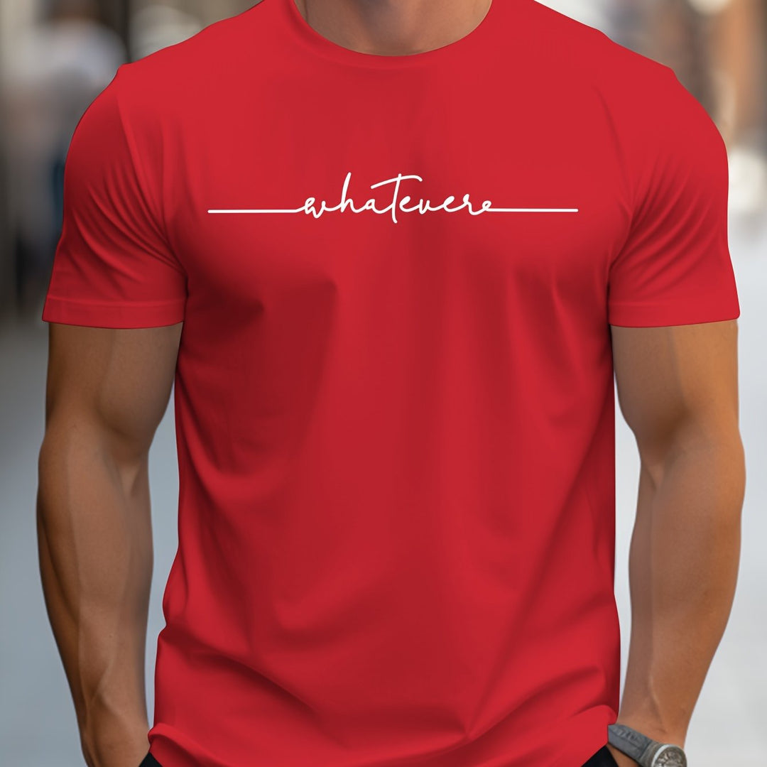 Keenan - Tricou Confortabil Cu Inscripție