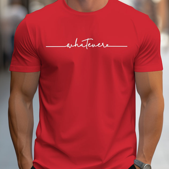 Keenan - Tricou Confortabil Cu Inscripție