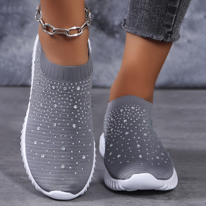 Elizaa – Adidași Comozi Cu Strasuri