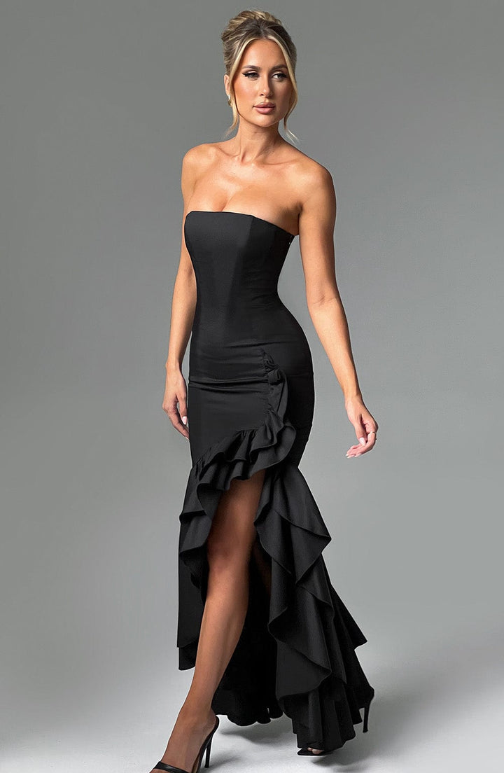 Vasileia - Rochie Maxi Cu Umerii Goi