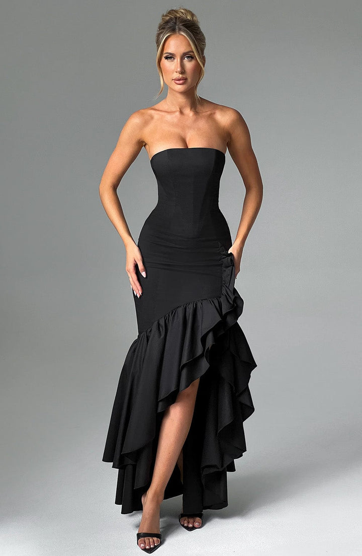 Vasileia - Rochie Maxi Cu Umerii Goi