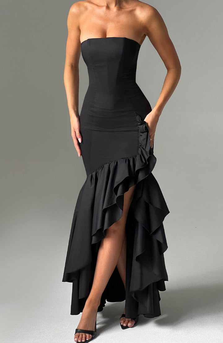 Vasileia - Rochie Maxi Cu Umerii Goi