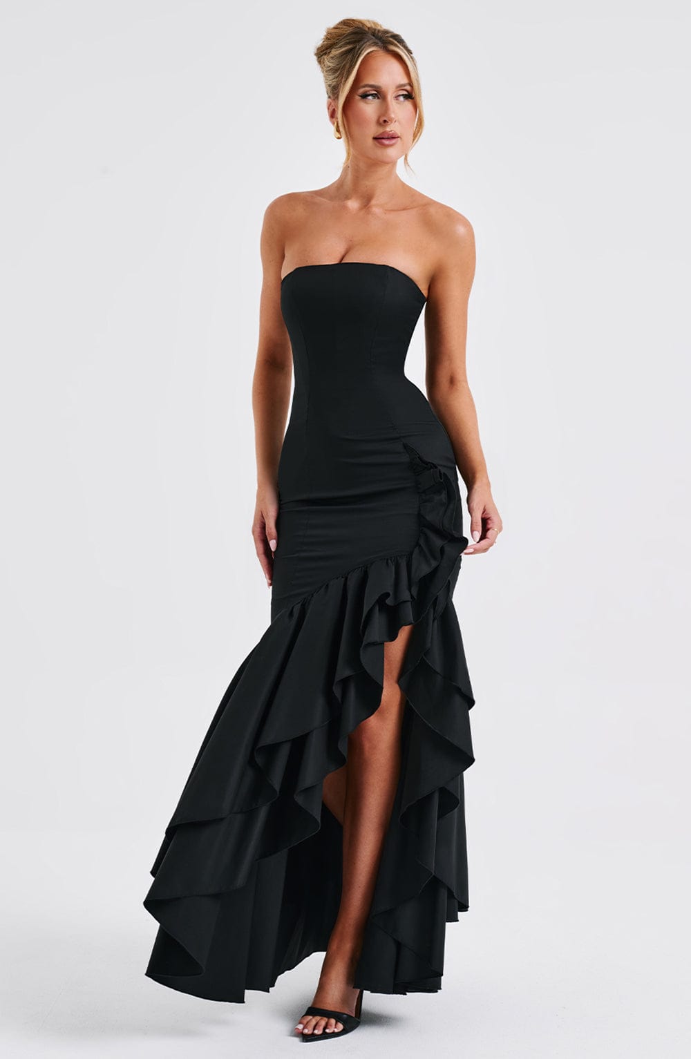 Vasileia - Rochie Maxi Cu Umerii Goi