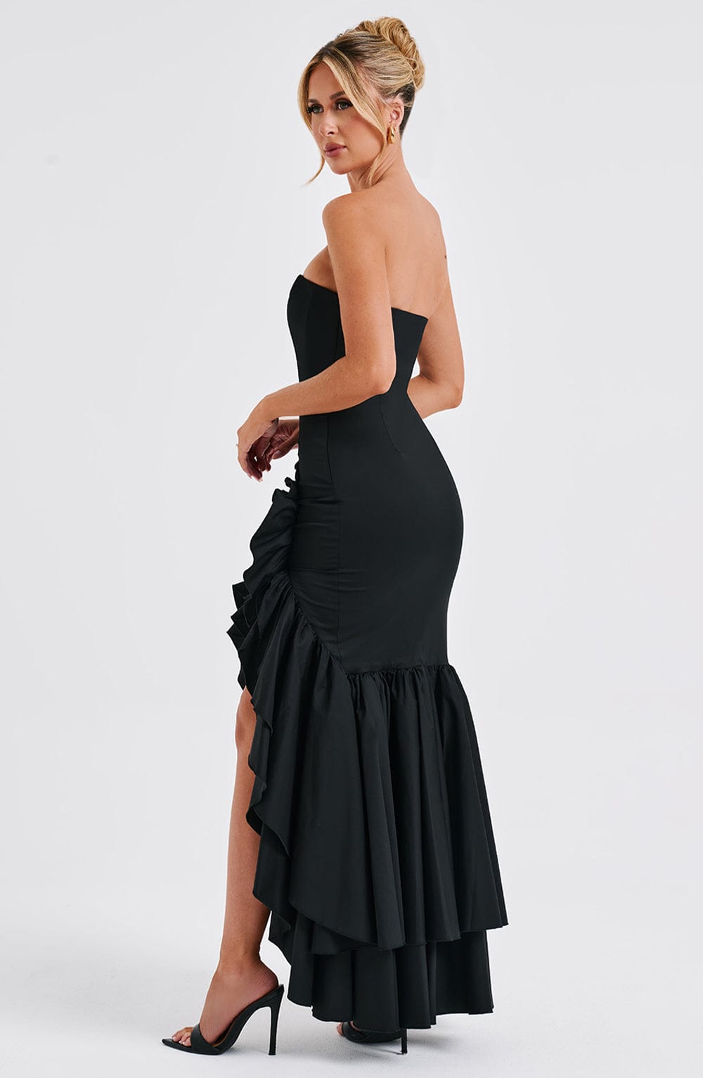 Vasileia - Rochie Maxi Cu Umerii Goi